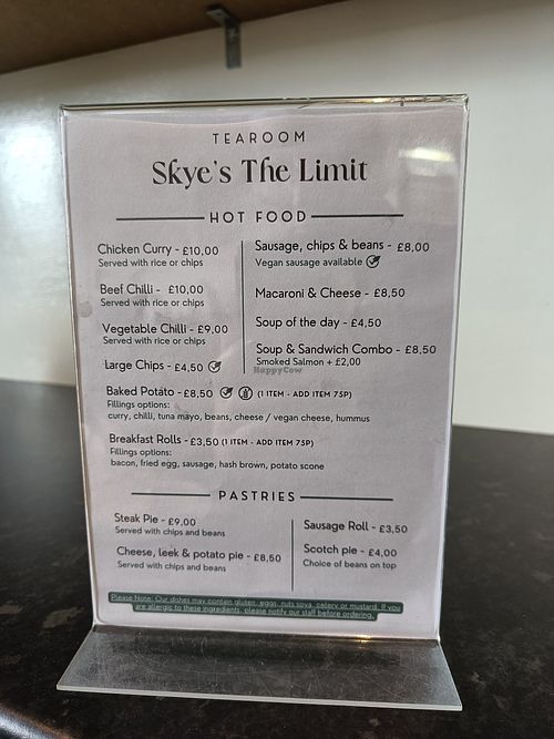  at Skye's the Limit Tearoom in Isle Of Skye