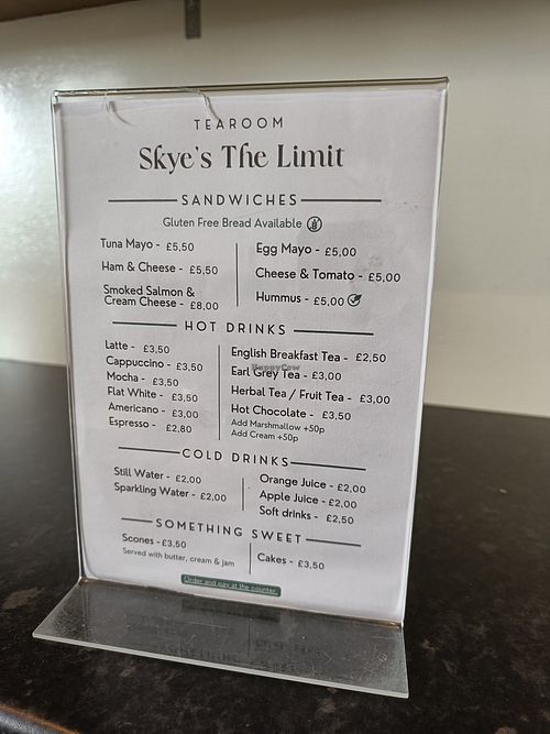  at Skye's the Limit Tearoom in Isle Of Skye