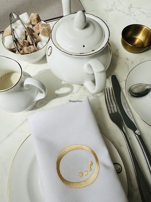 Vegan afternoon tea   at The Orangery at Kensington Palace in London