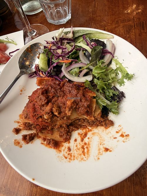 I’d eaten half the salad too   at Blackbird Cafe in Council Of The City Of Sydney