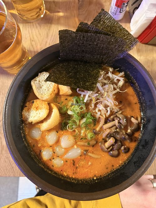   at Himitsu ramen in København