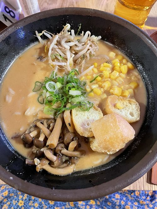   at Himitsu ramen in København