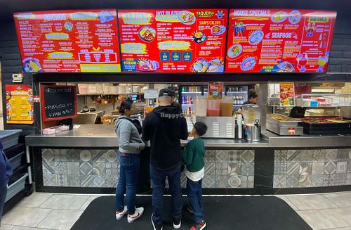 Menu at Taqueria la Mordida in Pacifica