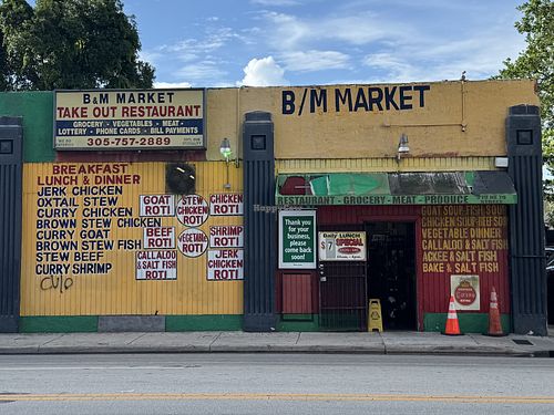   at B & M Market  in Miami