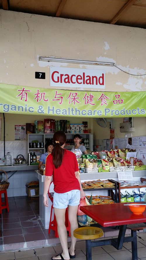 Shop at Pasar Awam - Vegetarian Stalls in Bukit Mertajam