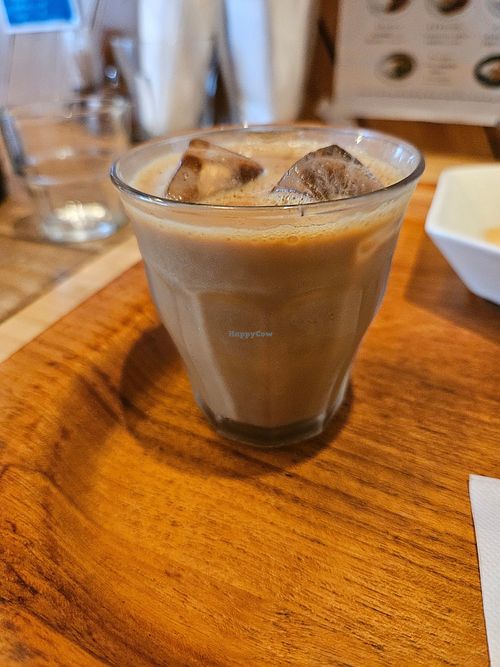 Chai with soy milk at KuminSoul Curry in Osaka