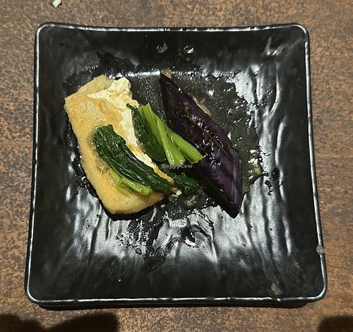 Agedashi tofu at Kagemusha in Ubud