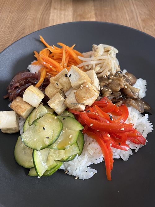 Veganes Bibimbap mit Tofu  at Miso in Wien