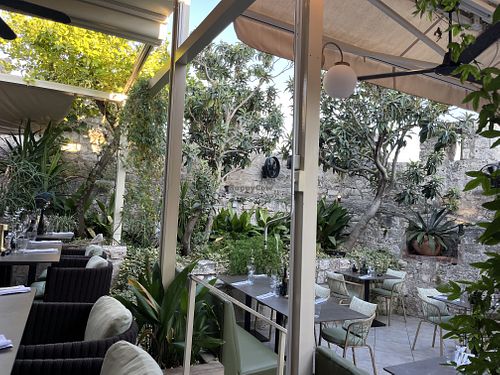 Rooftop terrace   at Paradise Garden Hvar in Hvar