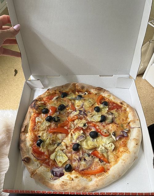 vegane Pizza  at Dilo's Food in Rheinfelden