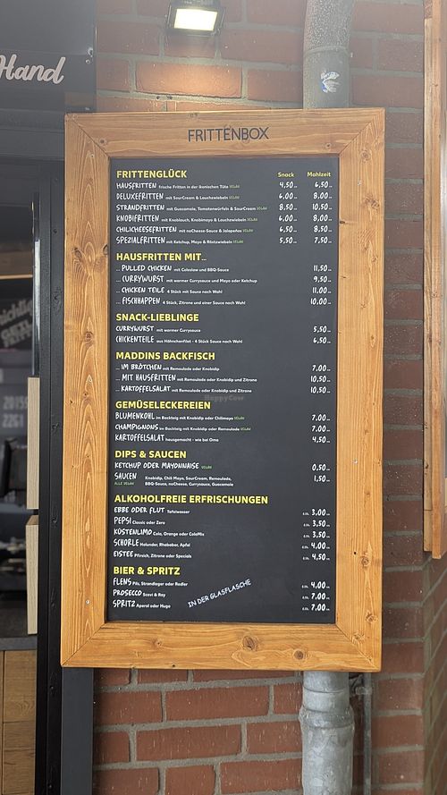  at Frittenbox in Schleswig-holstein