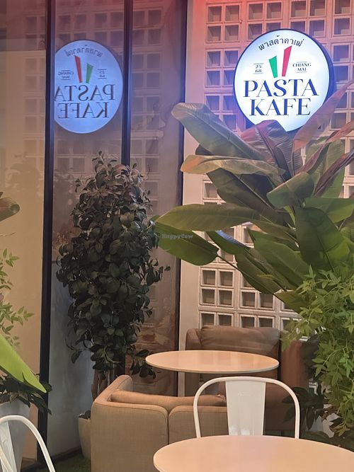 Entrance  at PastaKafe in Chiang Mai
