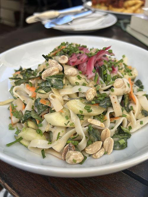 Thai noodles  at Kaffeehaus in Lisbon
