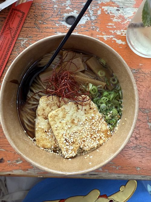 Tofu ramen (ask for without egg)  at Kamakiri Ramen in York