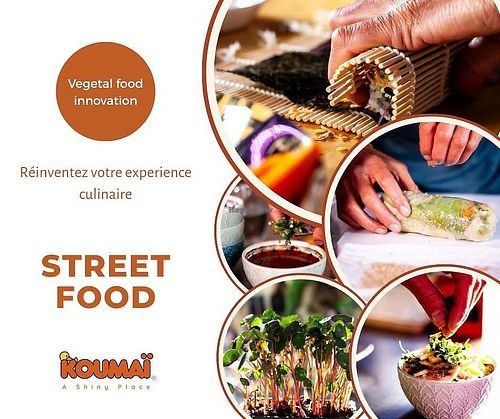 Vegan street food at Koumaï in 