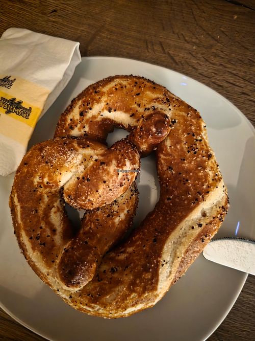Pfefferbrezel at Yorma's  in Freising