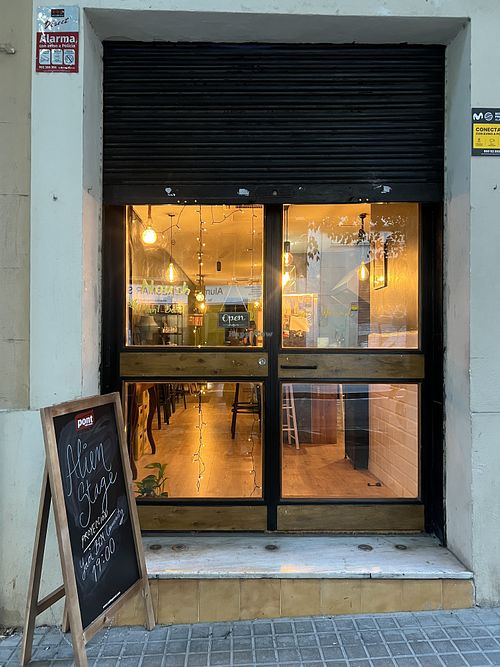 Entrance  at Noush in Barcelona