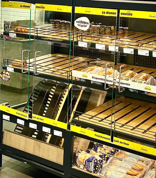Fresh breads  at Panos - Q8 Bonnevoie in Luxembourg City