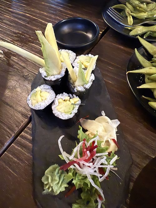 Avocado & mango maki rolls   at Chotto in Berlin