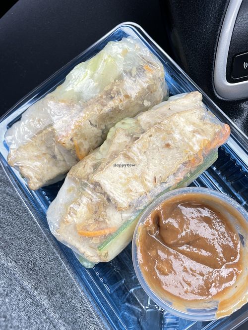 Lemongrass tofu roll  at Banh Mi Bready in Moncton