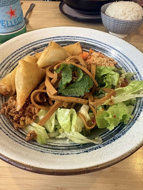 Vegetable bobun   at Ma Cantine Viet in Paris