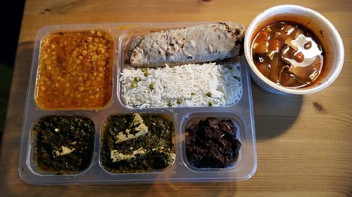 A "foodbox". at Veggiesaurus in The Hague