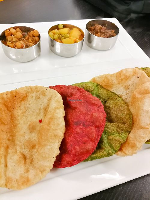 Poori. at Veggiesaurus in The Hague