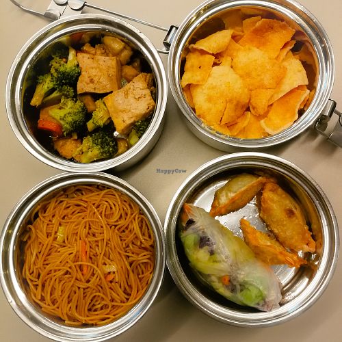 A home delivery.  at Veggiesaurus in The Hague