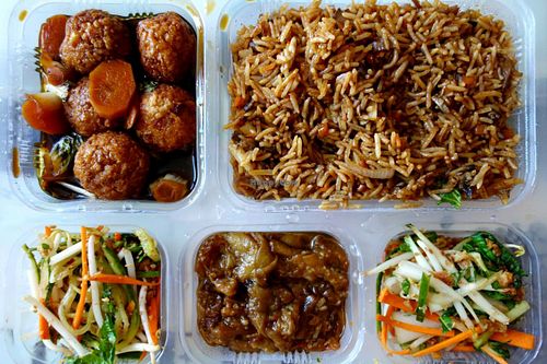 A Veggiesaurus Food Box at Veggiesaurus in The Hague