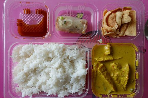 Another vegan food box... at Veggiesaurus in The Hague