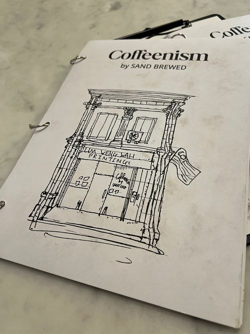 Menu   at coffeenism in Malacca