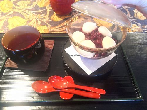 Zenzai froid at Urushi No Mi - 漆の実 in Kanazawa