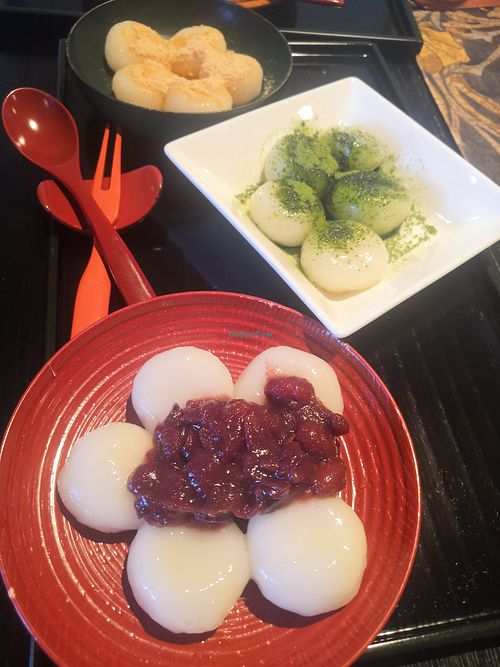 Pâtes de riz à différents goûts Vegan at Urushi No Mi - 漆の実 in Kanazawa