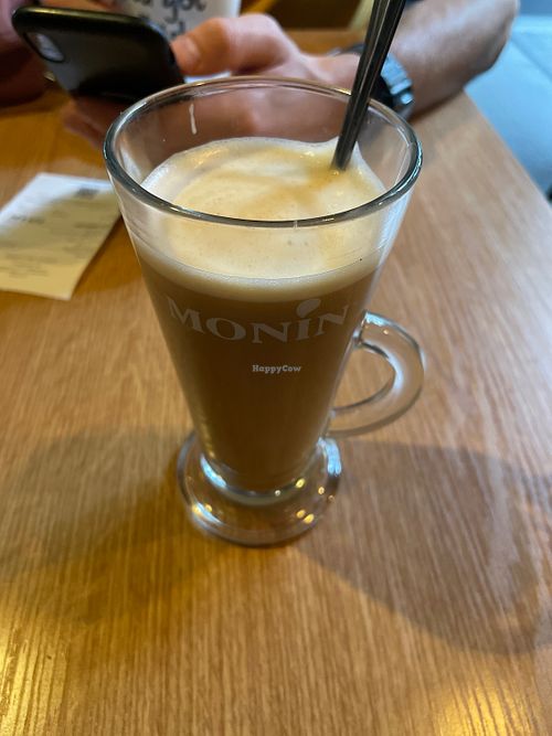 Apple Pie Café Latte with Plant Milk   at R & B Cafe Roasters in Ljubljana