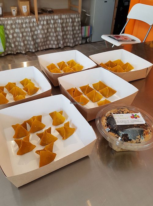 ravioli at Graine de Soleil in Geneva