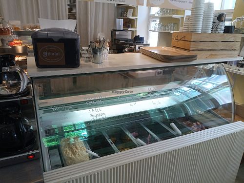 Ice-cream options at Nikolai Ice cream in Pohjois-karjala