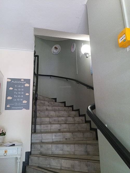 Access via stairs only at Nikolai Ice cream in Pohjois-karjala