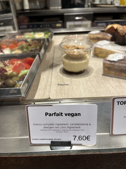 Vegan Parfait  at MXP - Briciole Bar T1 in Lombardia