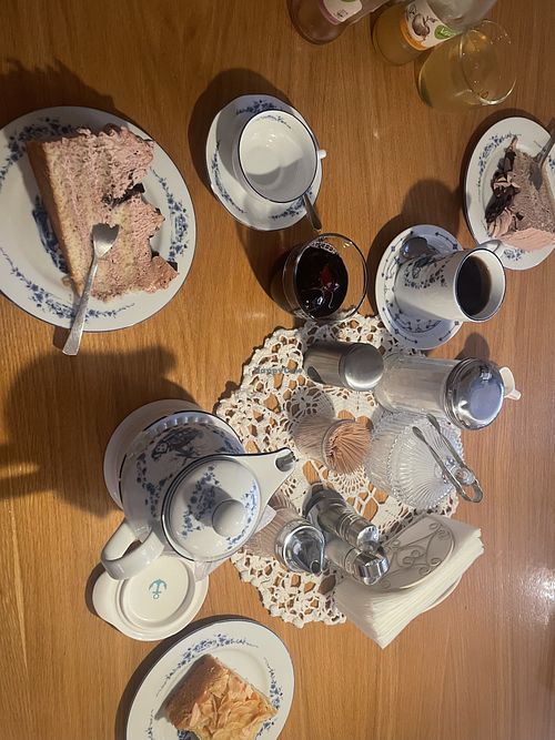 Kuchen und Torten   at Antik Café in Leer