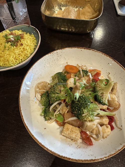 Tofu gerecht  at Lestari Indonesisch restaurant in Gelderland