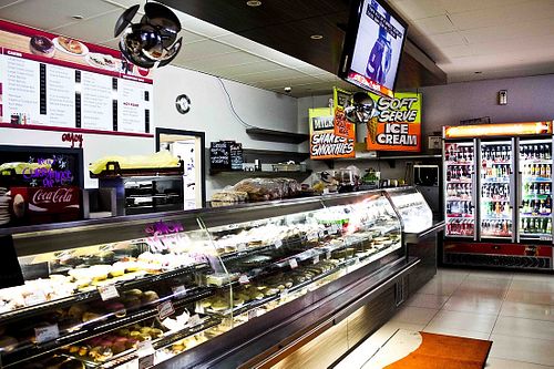 Inside view  at Enjoy Cafe Bakery in Norwood