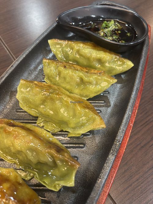 Veg gyozas  at Ramen Joe, Porto in Porto