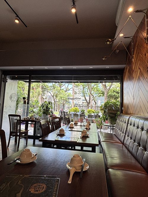 Indoor seating  at LITE DIM SUM in Kaohsiung