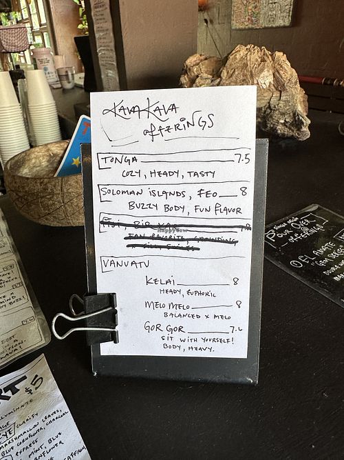   at Just Be Kava x Coffee  in Asheville