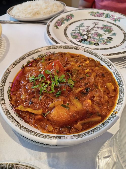 Vegetable Bhuna at The Gandhi  in Skegness