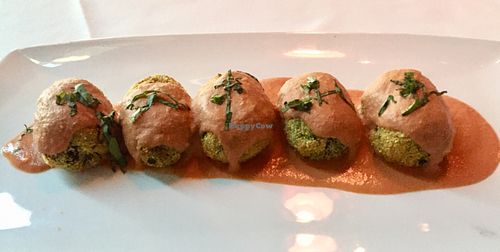 Spinach & “Ricotta” Dumplings at Panevino in Las Vegas