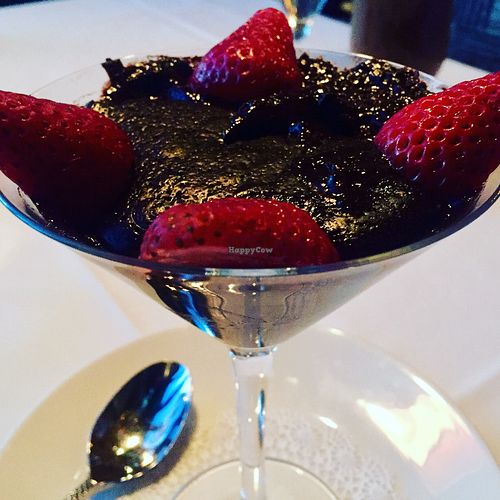 Vincenzo’s Decadent Chocolate Pudding at Panevino in Las Vegas