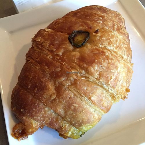 a great chorizo and Nopales croissant at The Blue Rose in Hollywood