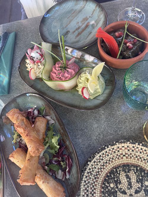 Rakakat Nabati, Levantina Hummus, Warak Inab  at Levantina in Stockholms Län