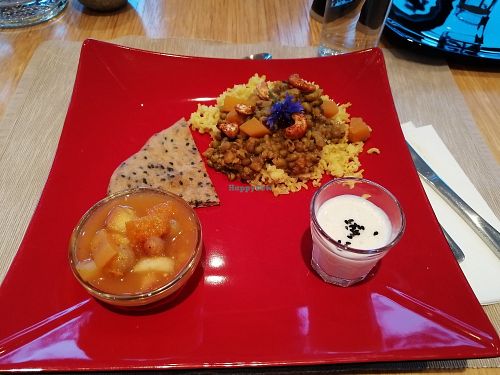 Indisches Hauptgericht at Soami Retreat Center in Millstatt